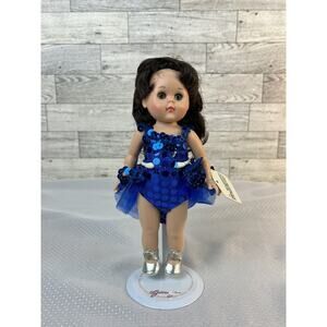 Ginny Vogue Doll 8” Blue Sequin "Little Circus" Brunette Sleepy Eye Vintage 1995